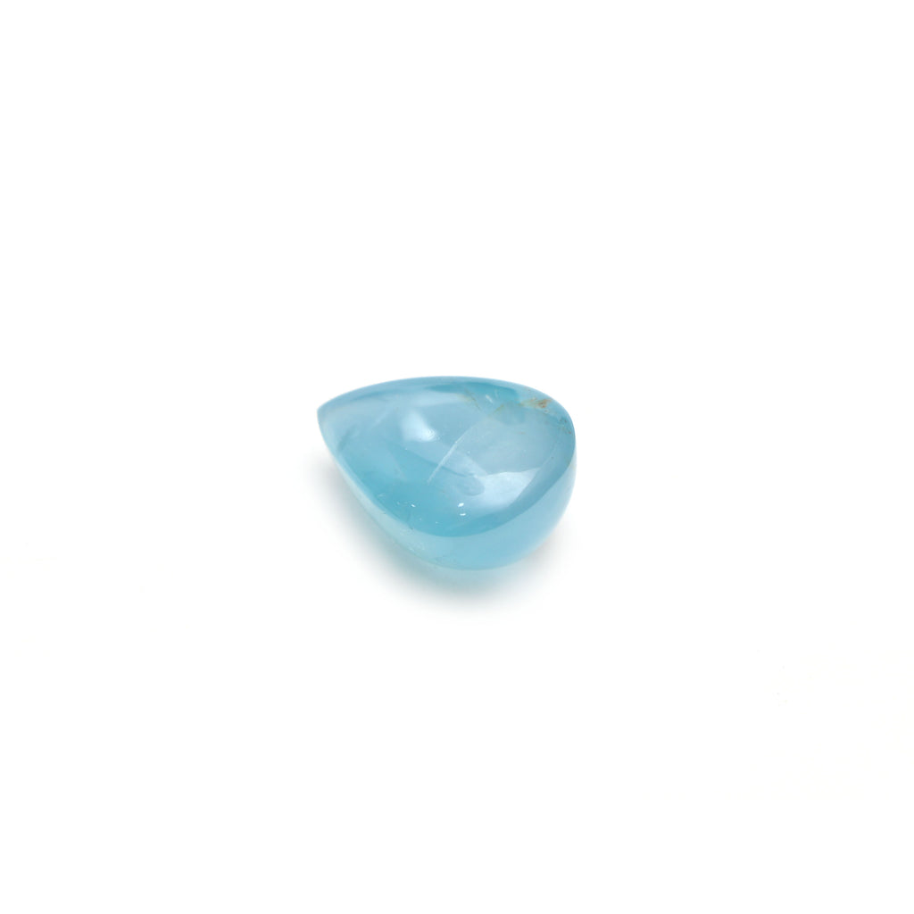Natural Aquamarine Smooth Pear Loose Gemstone, 14.5x19.5 mm, Aquamarine Pear Handmade Jewelry, Set of 1 Piece - National Facets, Gemstone Manufacturer, Natural Gemstones, Gemstone Beads
