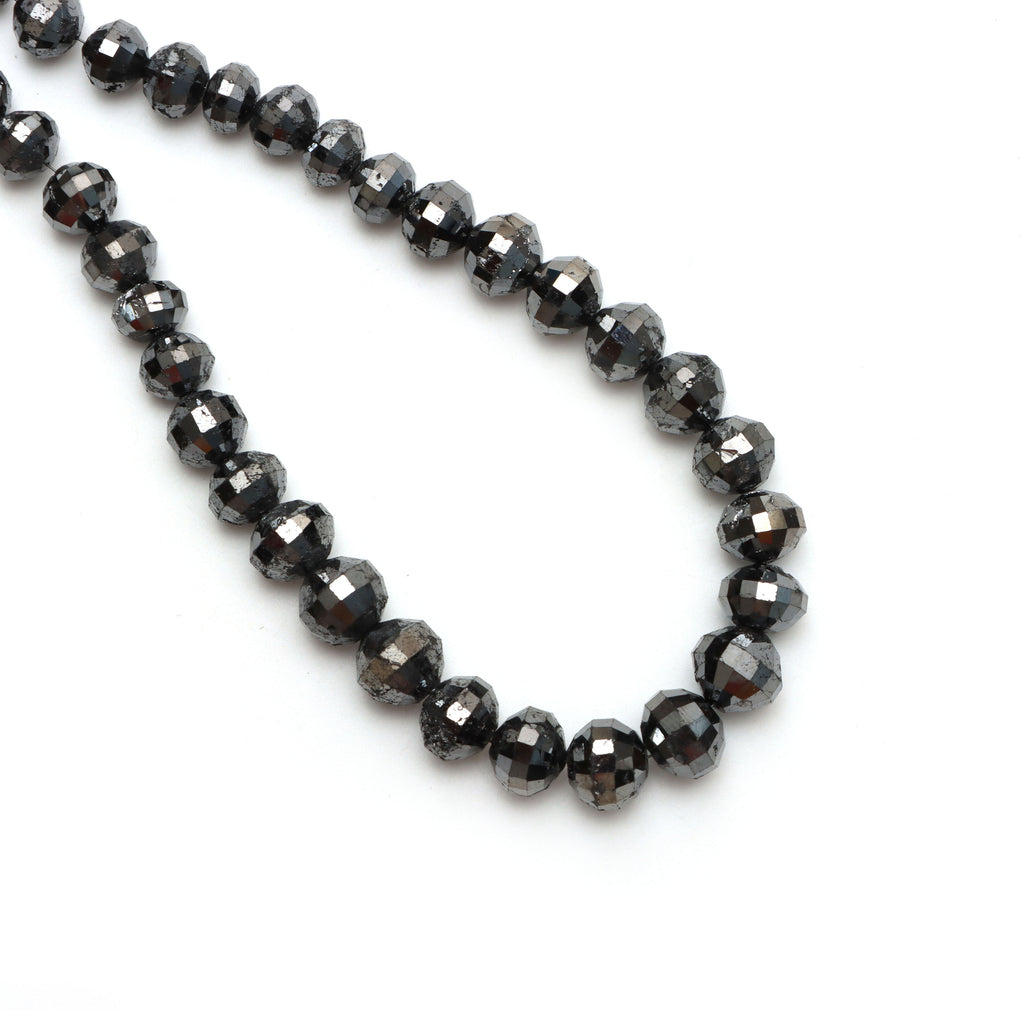 Diamond Faceted Round Balls Beads