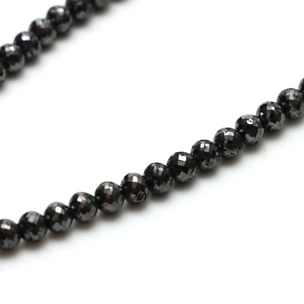 Diamond Faceted Round Balls Beads