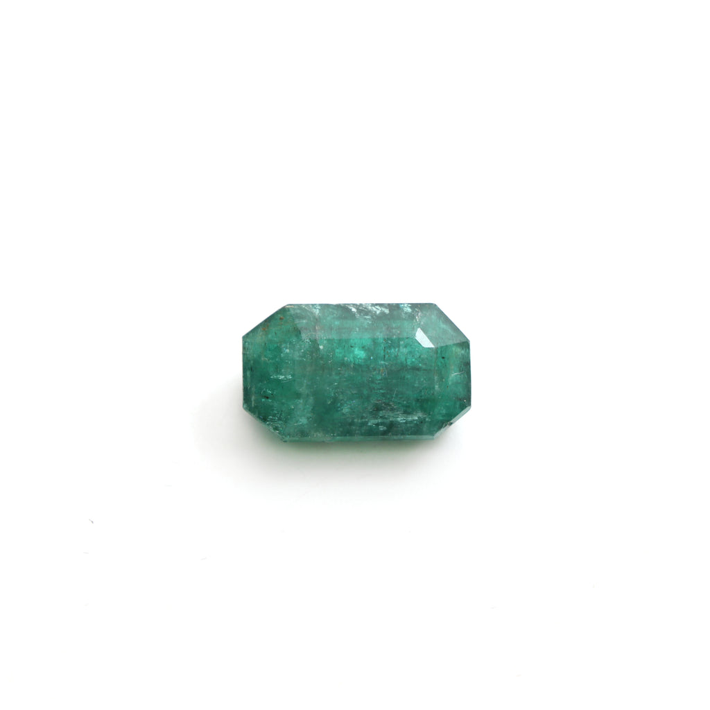 Natural Emerald Faceted Octagon Loose Gemstone, 10x16.5 mm, Emerald Jewelry Handmade Gift for Women, 1 Piece - National Facets, Gemstone Manufacturer, Natural Gemstones, Gemstone Beads
