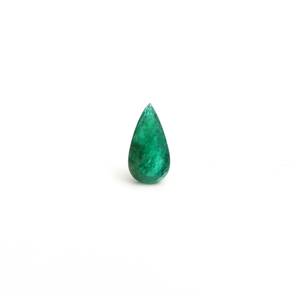 Natural Emerald Faceted Pear Loose Gemstone, 8.5x16 mm, Emerald Jewelry Handmade Gift for Women, 1 Piece - National Facets, Gemstone Manufacturer, Natural Gemstones, Gemstone Beads