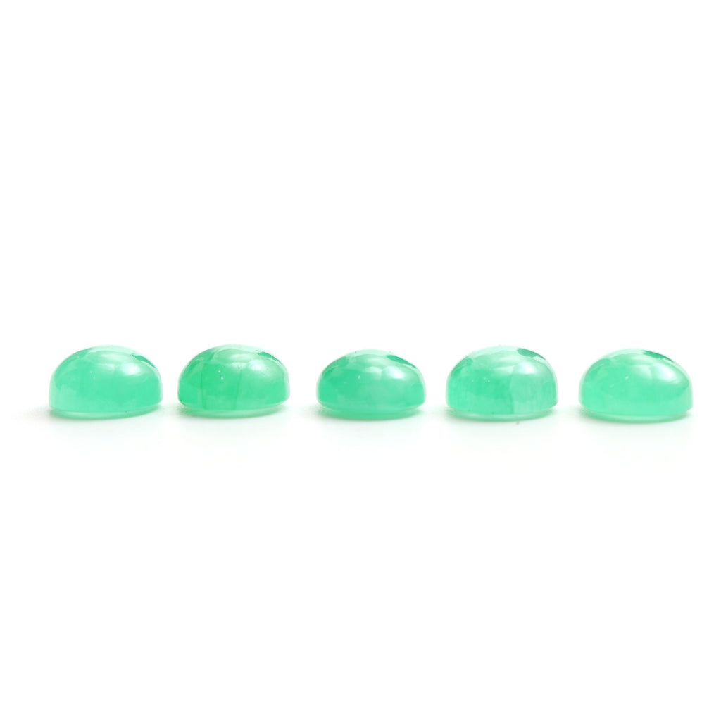 Dyed Jade Smooth Oval Loose Gemstone, 8x10 mm, Jade Jewelry Handmade Gift for Women, Set of 5 Pieces - National Facets, Gemstone Manufacturer, Natural Gemstones, Gemstone Beads