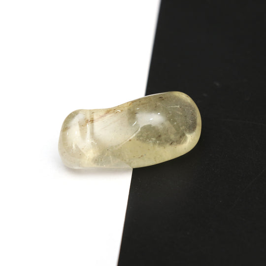 Natural Libyan Desert Glass Smooth Organic Shape Loose Gemstone, 16.5x37mm, Libyan Glass Organic Shape Jewelry Making Gemstone, 1 Piece