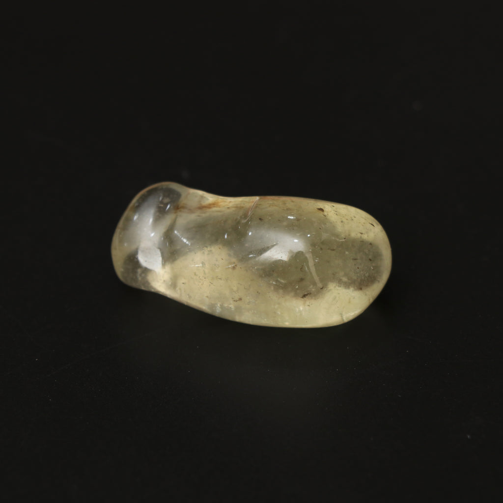 Natural Libyan Desert Glass Smooth Organic Shape Loose Gemstone, 16.5x37mm, Libyan Glass Organic Shape Jewelry Making Gemstone, 1 Piece - National Facets, Gemstone Manufacturer, Natural Gemstones, Gemstone Beads, Gemstone Carvings