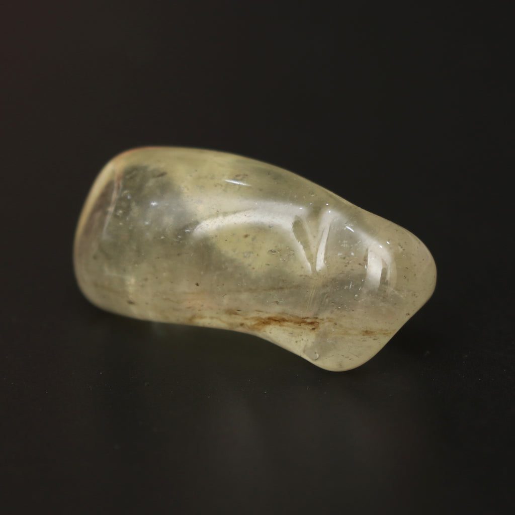 Natural Libyan Desert Glass Smooth Organic Shape Loose Gemstone, 16.5x37mm, Libyan Glass Organic Shape Jewelry Making Gemstone, 1 Piece - National Facets, Gemstone Manufacturer, Natural Gemstones, Gemstone Beads, Gemstone Carvings