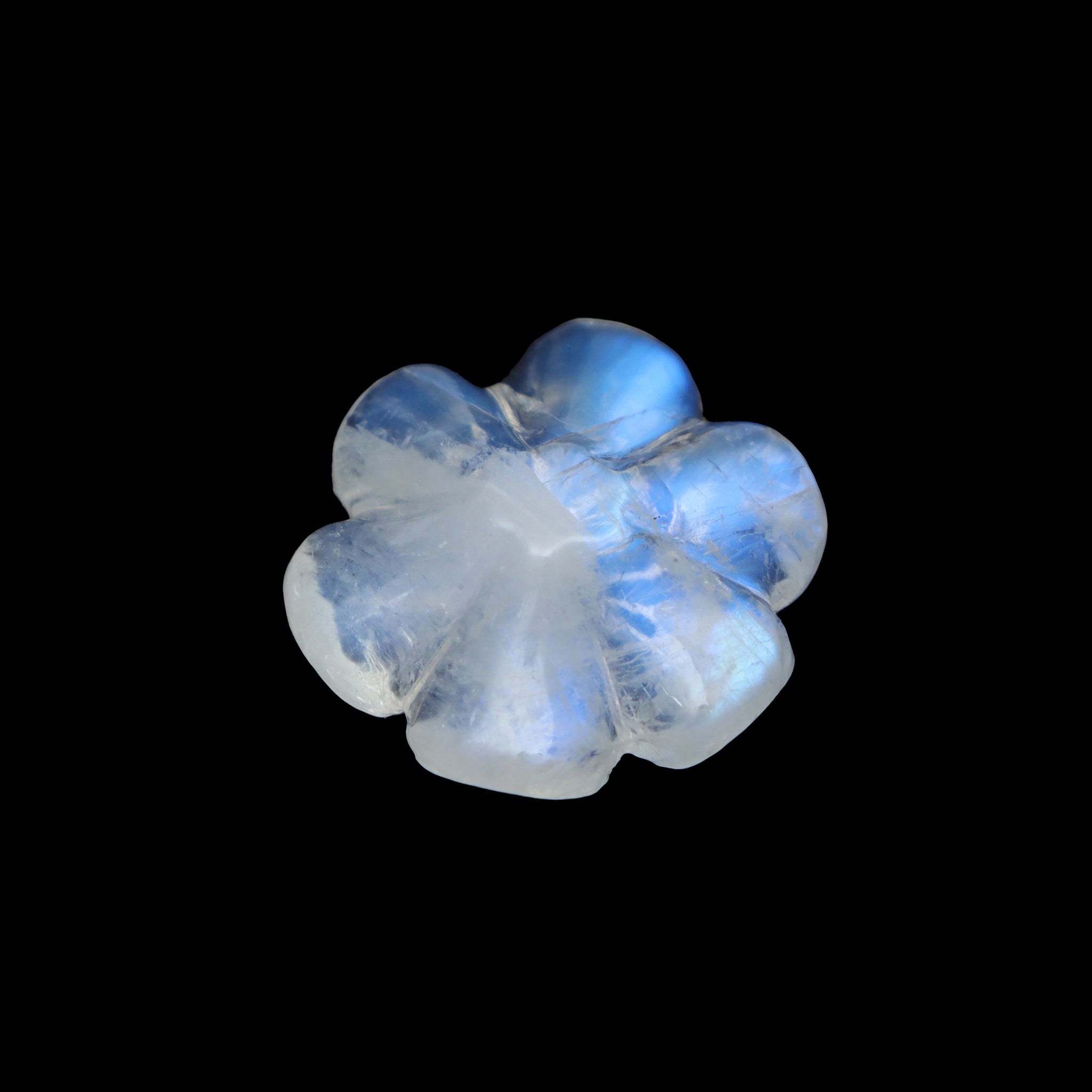 Round 8mm White Rainbow Moonstone Beads, Beads For Necklace, Ring At ₹ 870/piece In Pune - Foto 9