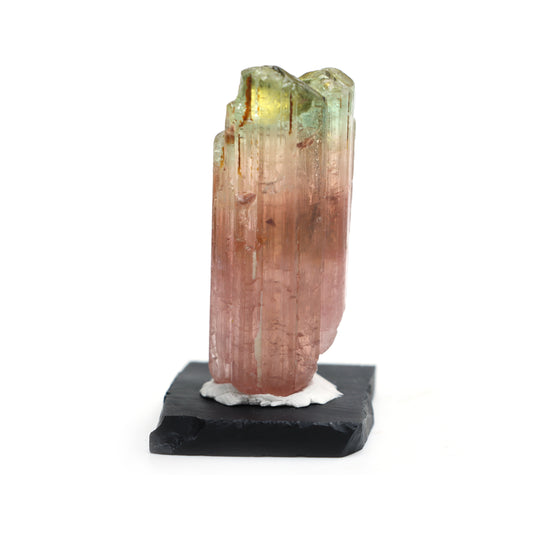 Bi-Color Tourmaline Organic Loose Gemstone, 25x52mm, Tourmaline Jewelry Making Gemstone, Price Per Piece