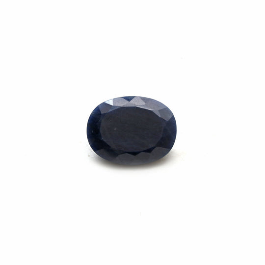 Natural Blue Sapphire Faceted Oval Loose Gemstone, 18.5x24 mm, Sapphire Jewelry Making Gemstone, 1 Piece