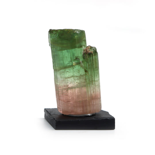 Bi-Color Tourmaline Organic Loose Gemstone, 25x47mm, Tourmaline Jewelry Making Gemstone, Price Per Piece