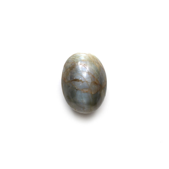 Cat's Eye Smooth Tumble Loose Gemstone, 21.5x29x20 mm, Cat's Eye Jewelry Making Gemstone, 1 Piece