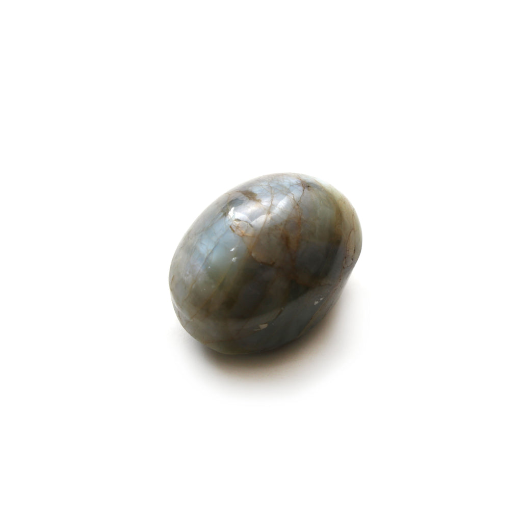 Cat's Eye Smooth Tumble Loose Gemstone, 21.5x29x20 mm, Cat's Eye Jewelry Making Gemstone, Cat's Eye Tumble, 1 Piece - National Facets, Gemstone Manufacturer, Natural Gemstones, Gemstone Beads
