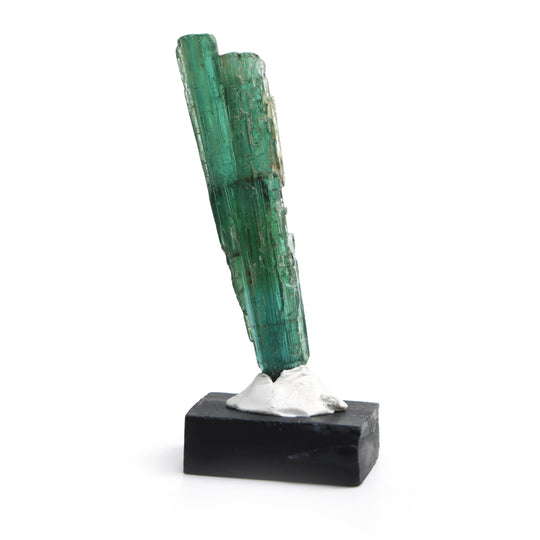 Natural Green Tourmaline Rough Specimen Loose Gemstone, 13x58mm, Tourmaline Jewelry Making Gemstone, 1 Piece