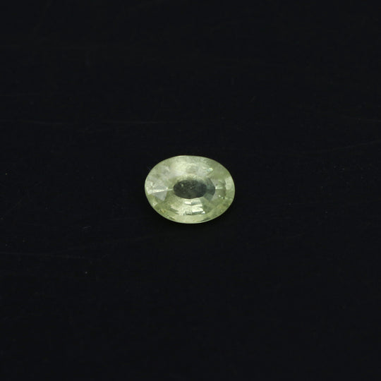 Natural Chrysoberyl Faceted Oval Loose Gemstone, 7x9 mm, Chrysoberyl Jewelry Making Gemstone, 1 Piece