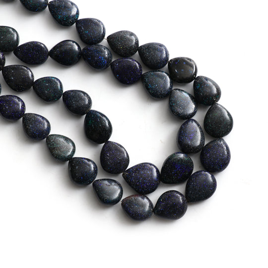 Black Matrix Pear Smooth Beads, Matrix Opal, 10x12mm To 14x16mm, Opal Jewelry Making Beads, Gems Quality, 18 Inches , Price Per Strand