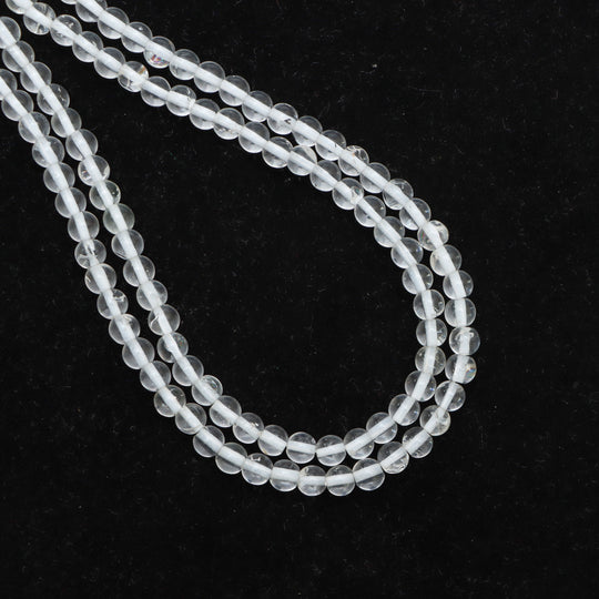 5 mm Hyalite Opal Smooth Round Ball Beads