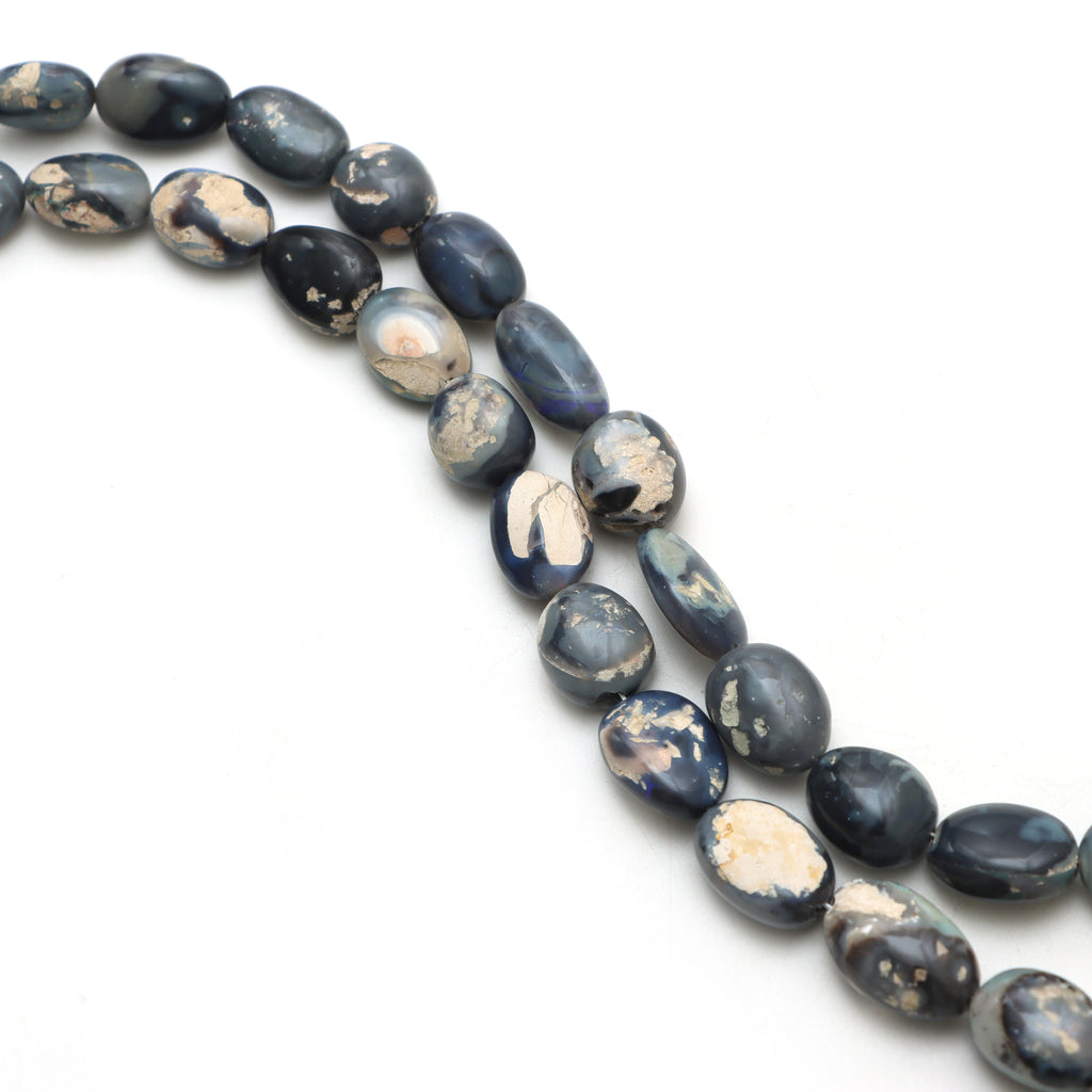 Australian Opal Smooth Tumble Beads