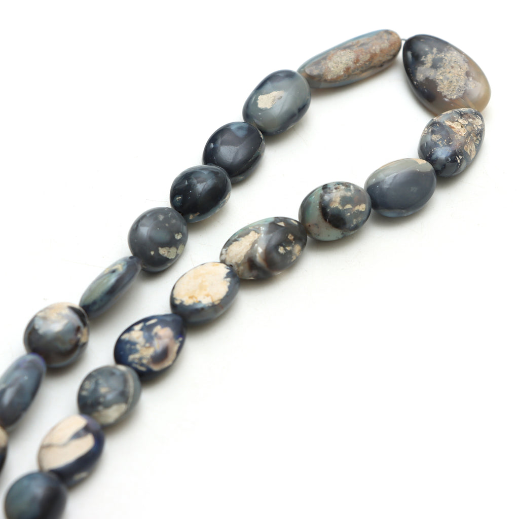 Australian Opal Smooth Tumble Beads