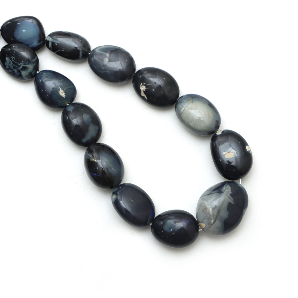 Australian Opal Smooth Tumble Beads