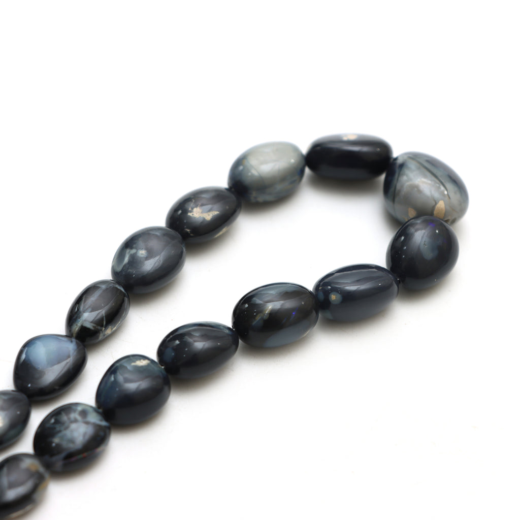 Australian Opal Smooth Tumble Beads