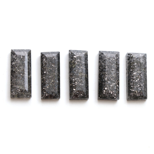 Celestial Quartz Faceted Rectangle Loose Gemstone, 7x18 mm, Celestial Quartz Jewelry Making Gemstone, 5 Pieces