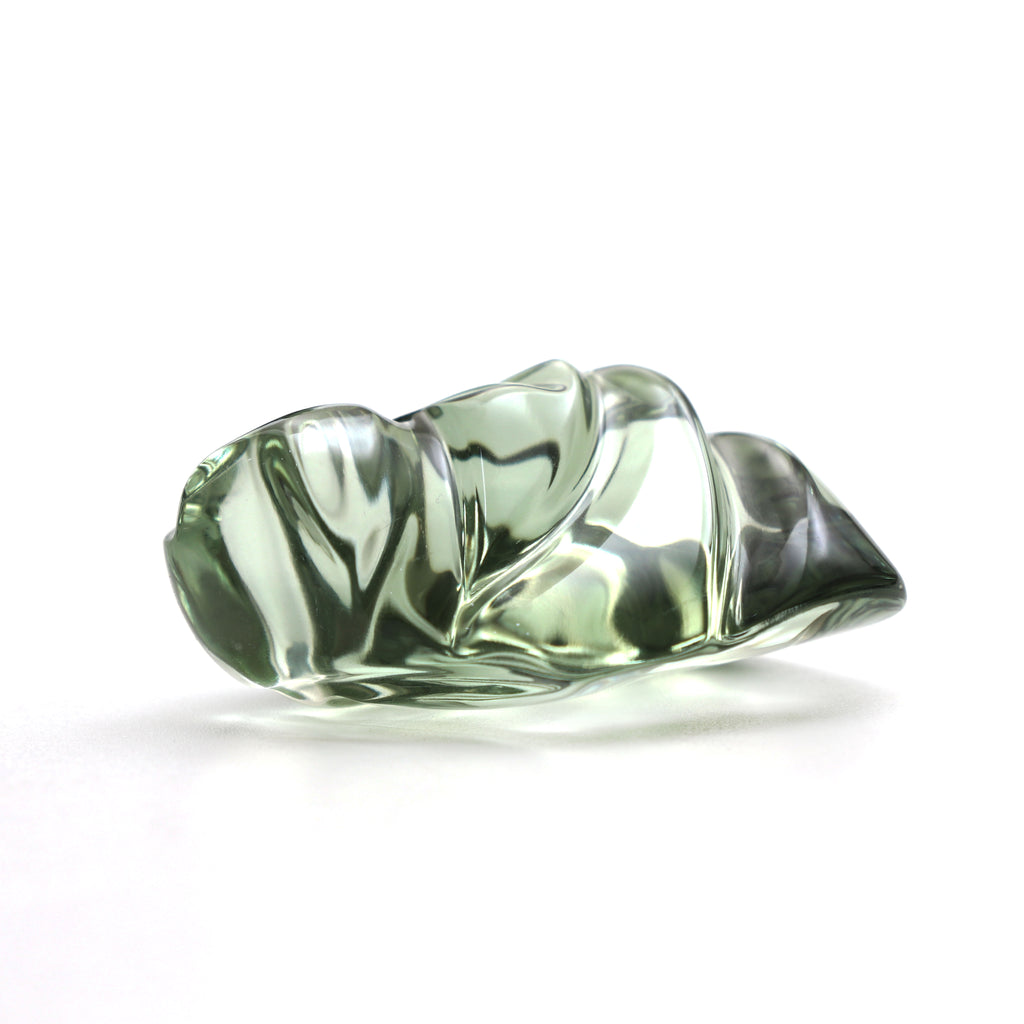 Natural Green Amethyst Smooth Organic Tumble Loose Gemstone, 34x36 mm, Amethyst Tumble Jewelry Making Gemstone, Gift for Her, 1 Piece - National Facets, Gemstone Manufacturer, Natural Gemstones, Gemstone Beads