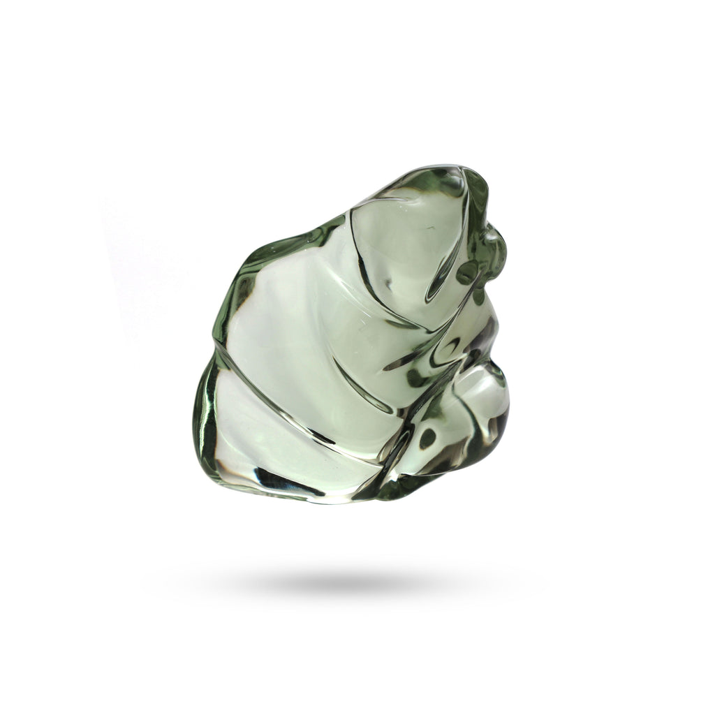Natural Green Amethyst Smooth Organic Tumble Loose Gemstone, 34x36 mm, Amethyst Tumble Jewelry Making Gemstone, Gift for Her, 1 Piece - National Facets, Gemstone Manufacturer, Natural Gemstones, Gemstone Beads