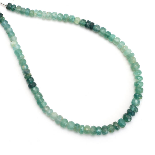 4.5 mm To 6 mm Grandidierite Faceted Rondelle Shape Beads