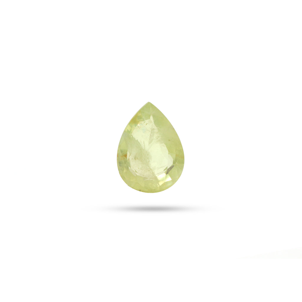 Natural Chrysoberyl Faceted Pear Loose Gemstone, 12x16.5 mm, Chrysoberyl Jewelry Handmade Gift for Women, 1 Piece - National Facets, Gemstone Manufacturer, Natural Gemstones, Gemstone Beads, Gemstone Carvings