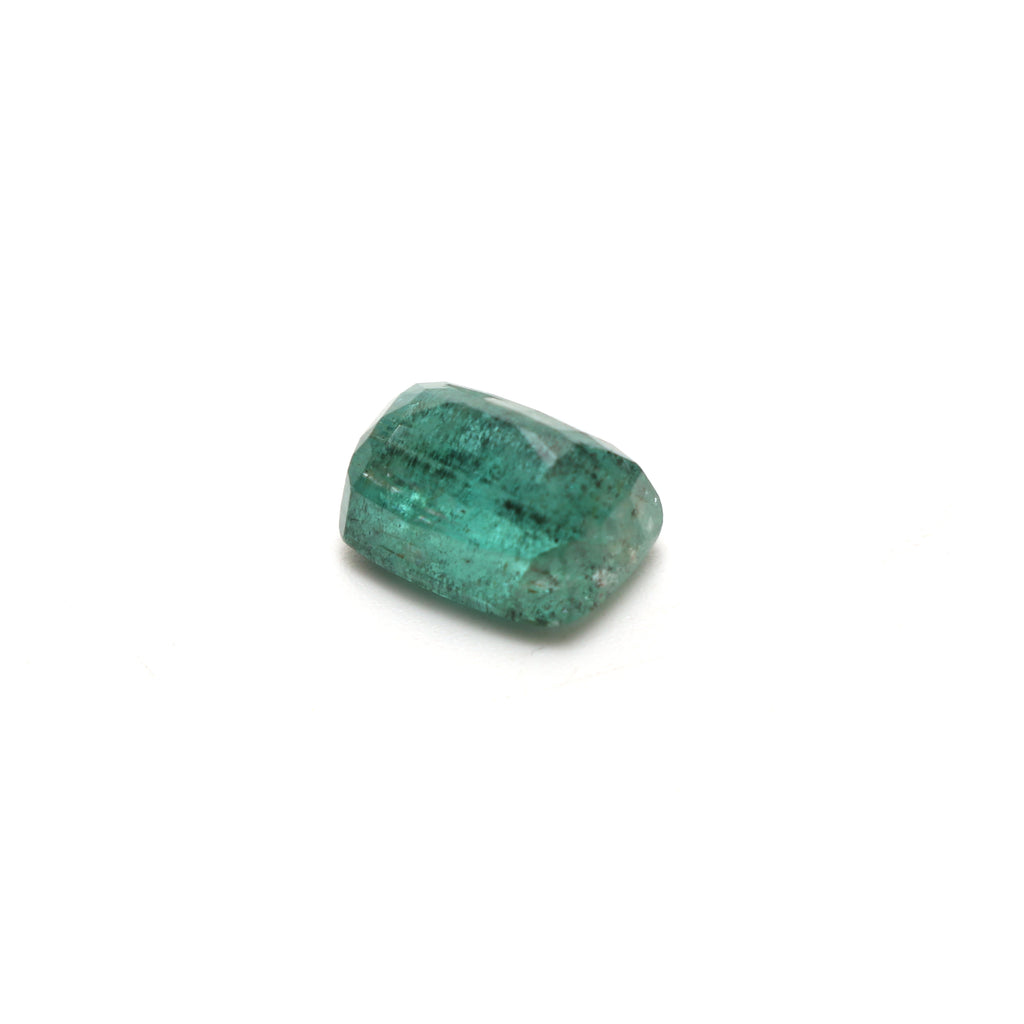 Natural Emerald Faceted Rectangle Loose Gemstone, 10x14 mm, Emerald Jewelry Handmade Gift for Women, 1 Piece - National Facets, Gemstone Manufacturer, Natural Gemstones, Gemstone Beads, Gemstone Carvings