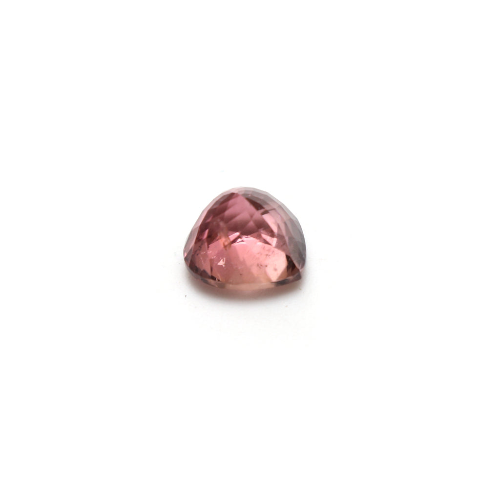 Natural Rubelite Faceted Heart Loose Gemstone, 10x10 mm, Rubelite Jewelry Handmade Gift For Women, 1 Piece - National Facets, Gemstone Manufacturer, Natural Gemstones, Gemstone Beads, Gemstone Carvings