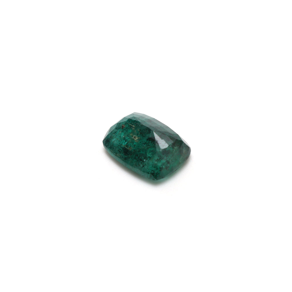 Natural Emerald Faceted Rectangle Loose Gemstone, 8x11.5 mm, Emerald Jewelry Handmade Gift for Women, 1 Piece - National Facets, Gemstone Manufacturer, Natural Gemstones, Gemstone Beads, Gemstone Carvings