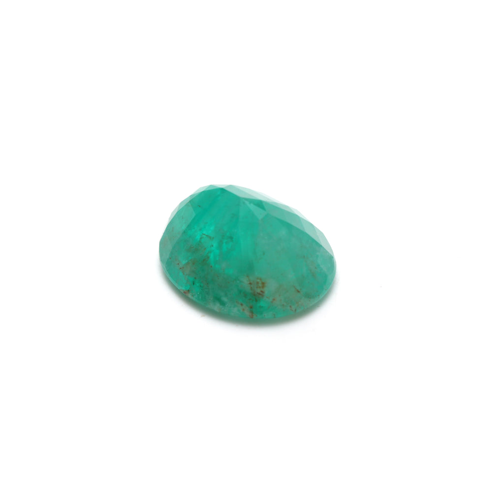 Natural Emerald Faceted Oval Loose Gemstone, 20x25 mm, Emerald Jewelry Handmade Gift for Women, 1 Piece - National Facets, Gemstone Manufacturer, Natural Gemstones, Gemstone Beads, Gemstone Carvings