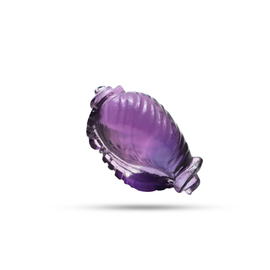 Amethyst Shell Carving