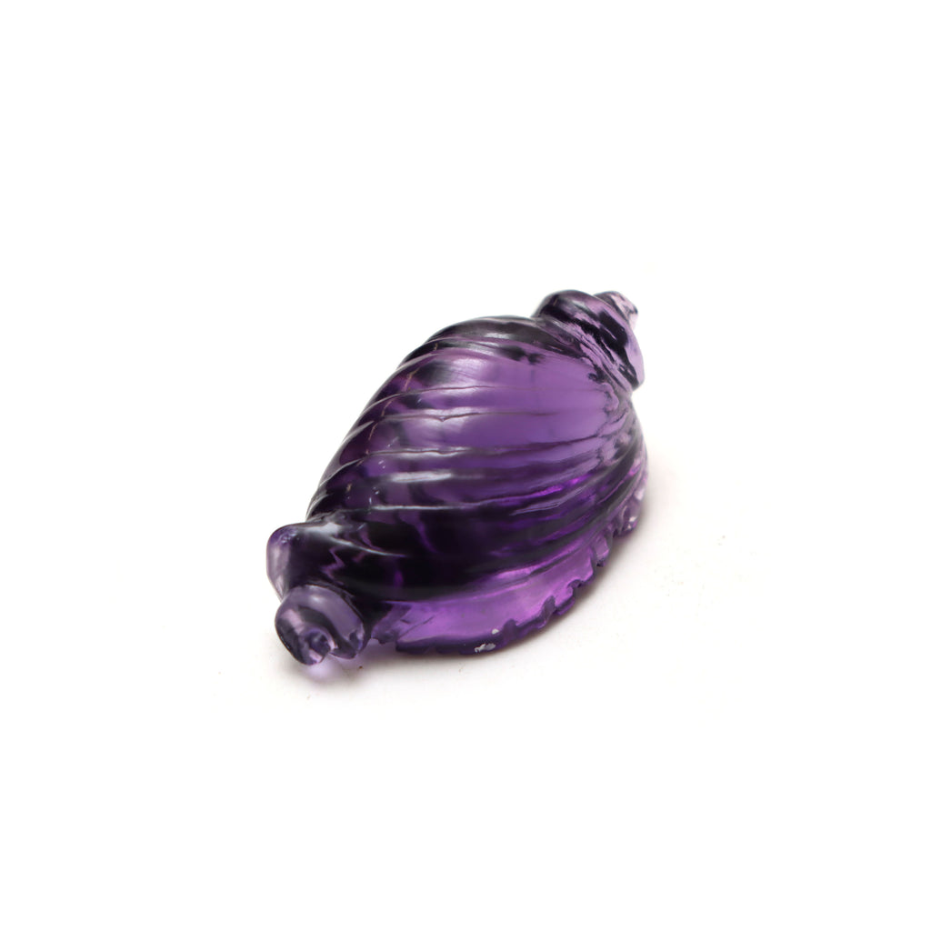 Amethyst Shell Carving