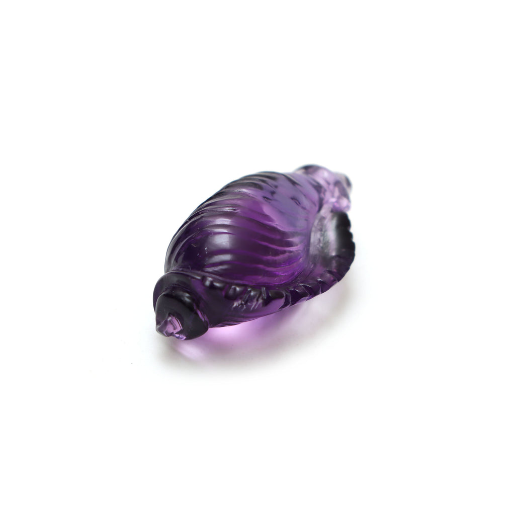 Amethyst Shell Carving