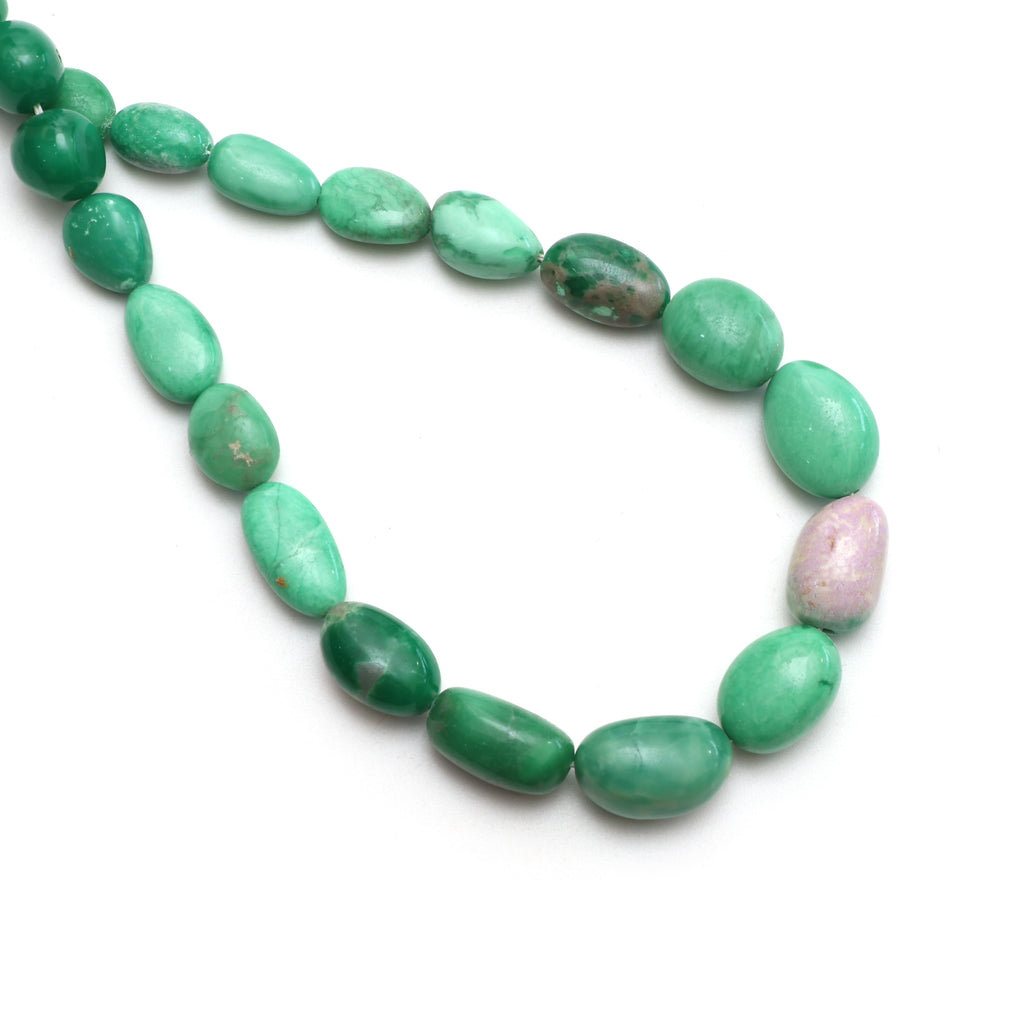 Natural Verasite Smooth Tumble Beads, 7x10 mm to 10.5x16.5, Verasite Jewelry Handmade Gift for Women, 11.5 Inches Strand, Price Per Strand - National Facets, Gemstone Manufacturer, Natural Gemstones, Gemstone Beads, Gemstone Carvings