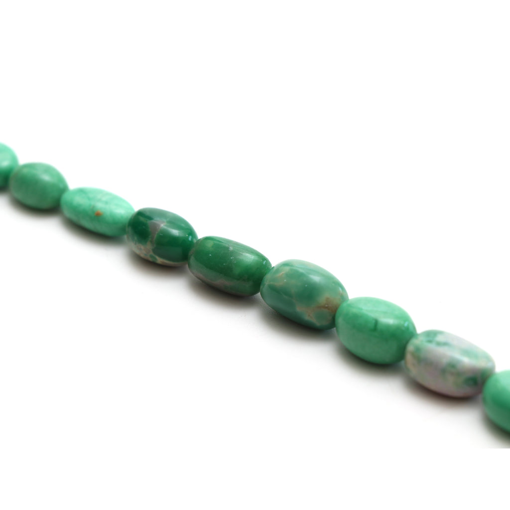Natural Verasite Smooth Tumble Beads, 7x10 mm to 10.5x16.5, Verasite Jewelry Handmade Gift for Women, 11.5 Inches Strand, Price Per Strand - National Facets, Gemstone Manufacturer, Natural Gemstones, Gemstone Beads, Gemstone Carvings