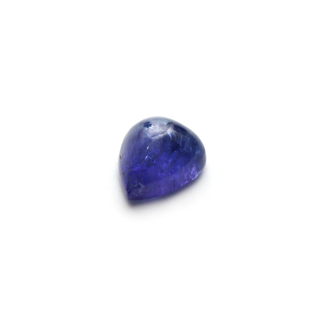 Natural Tanzanite Smooth Pear Loose Gemstone, 16x20 mm, Tanzanite Jewelry Handmade Gift For Women, 1 Piece - National Facets, Gemstone Manufacturer, Natural Gemstones, Gemstone Beads, Gemstone Carvings