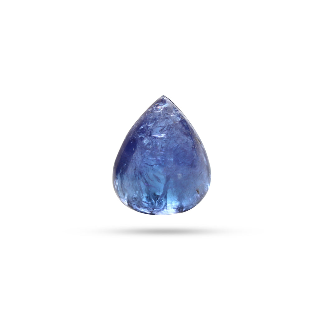 Natural Tanzanite Smooth Pear Loose Gemstone, 16x20 mm, Tanzanite Jewelry Handmade Gift For Women, 1 Piece - National Facets, Gemstone Manufacturer, Natural Gemstones, Gemstone Beads, Gemstone Carvings