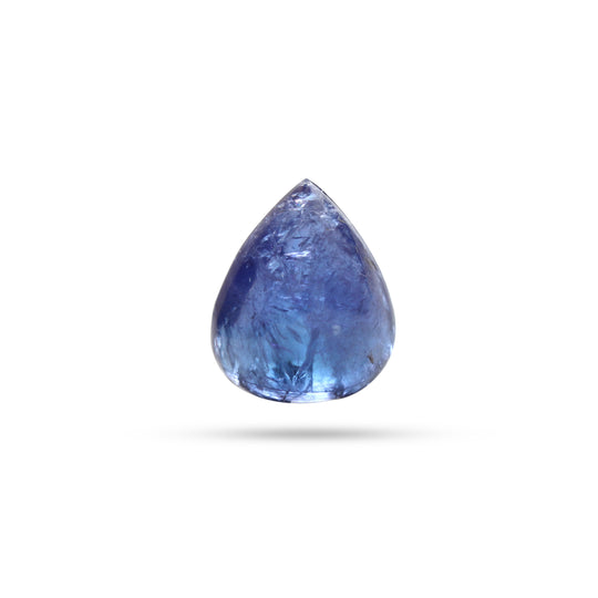 Natural Tanzanite Smooth Pear Loose Gemstone, 16x20 mm, Tanzanite , 1 Piece