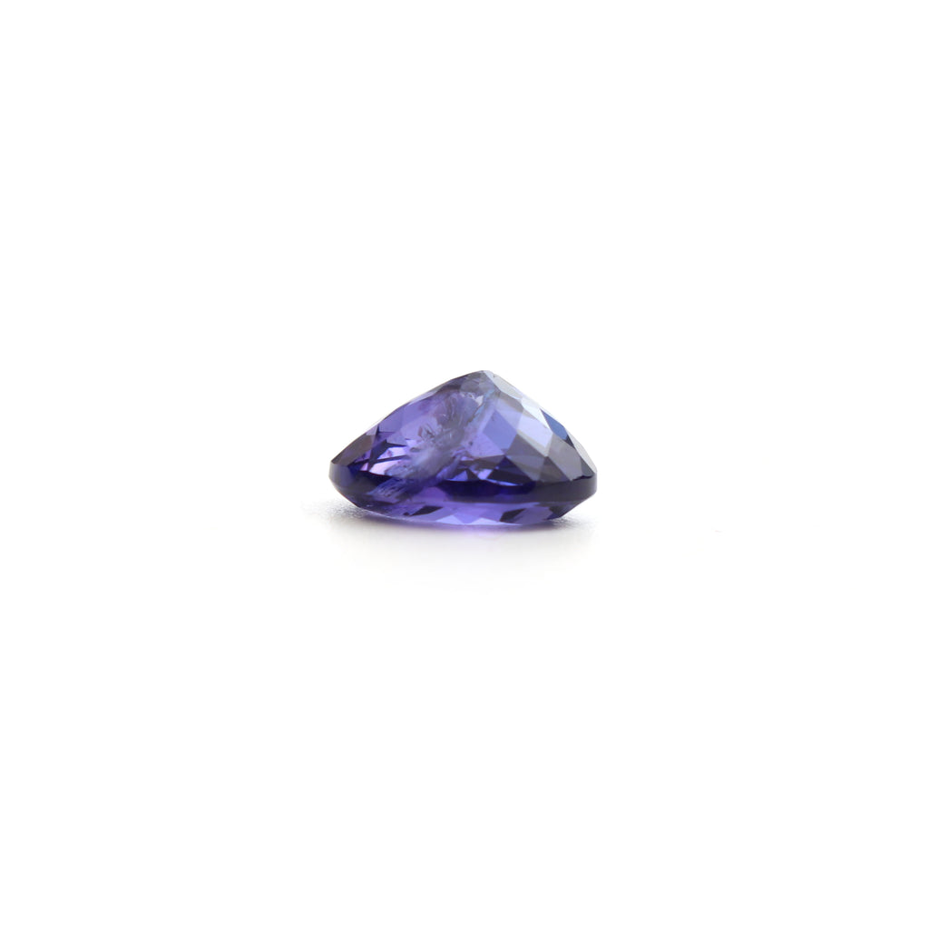 Natural Tanzanite Checker Cut Oval Loose Gemstone, 9x11 mm, Tanzanite Oval, Tanzanite Jewelry Making, 1 Piece - National Facets, Gemstone Manufacturer, Natural Gemstones, Gemstone Beads