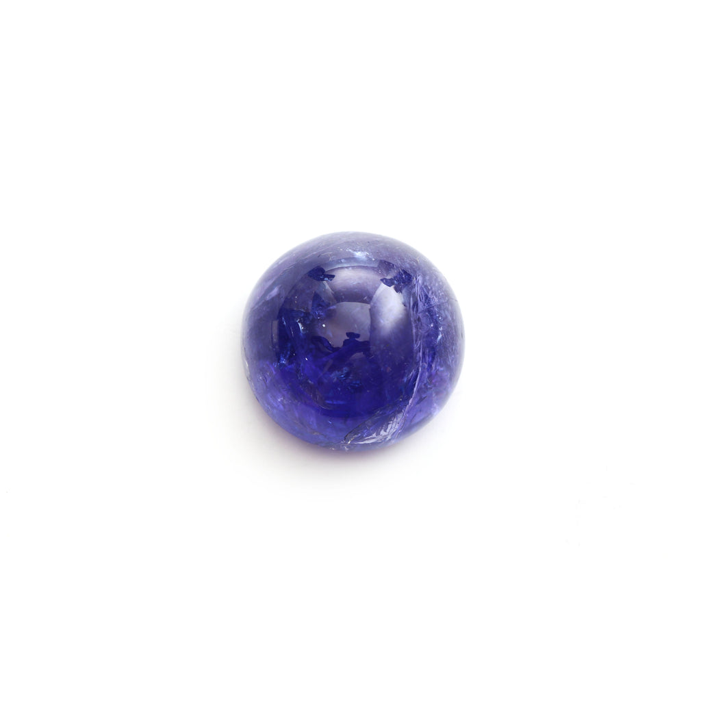 Natural Tanzanite Smooth Round Loose Gemstone, 21 mm, Tanzanite Round, Tanzanite Jewelry Making, 1 Piece - National Facets, Gemstone Manufacturer, Natural Gemstones, Gemstone Beads