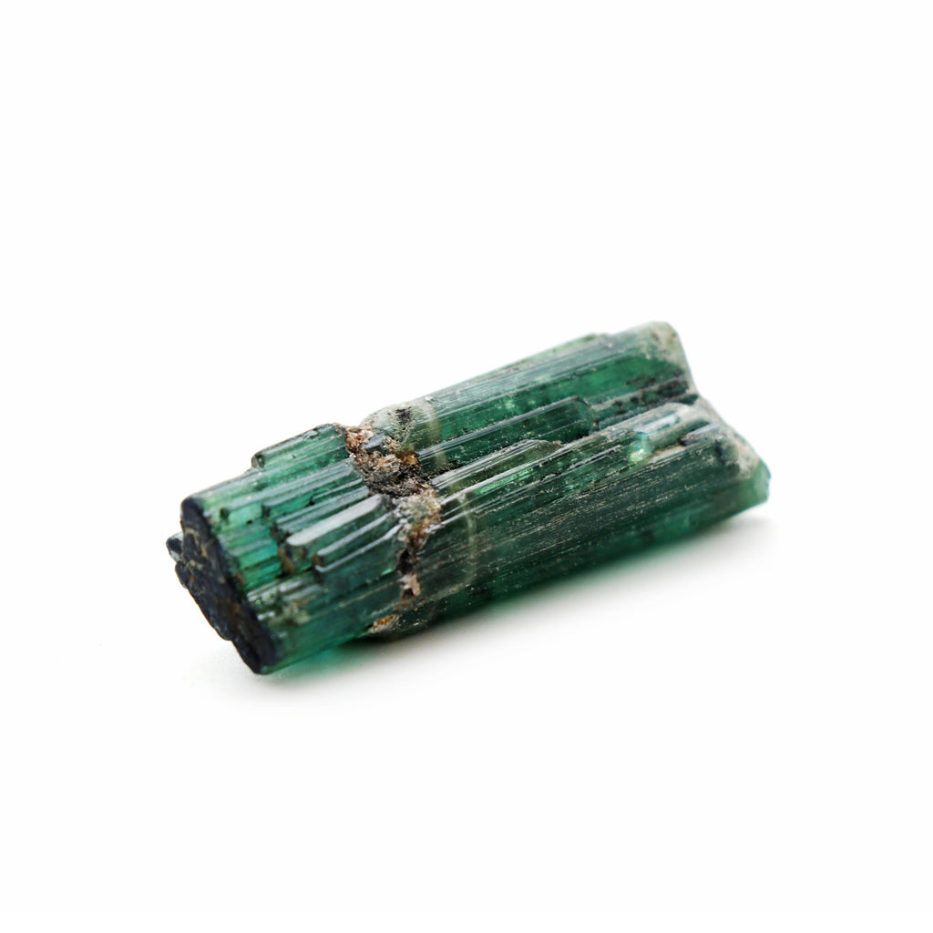 Natural Green Tourmaline Rough Specimen Loose Gemstone, 16x39mm , Green Tourmaline Raw Gem Quality, Jewelry Handmade , 1 Piece - National Facets, Gemstone Manufacturer, Natural Gemstones, Gemstone Beads, Gemstone Carvings