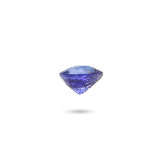 Natural Tanzanite Checker Cut Round Loose Gemstone, 10 mm, Tanzanite Round Loose Gemstone, Tanzanite Jewelry, 1 Piece