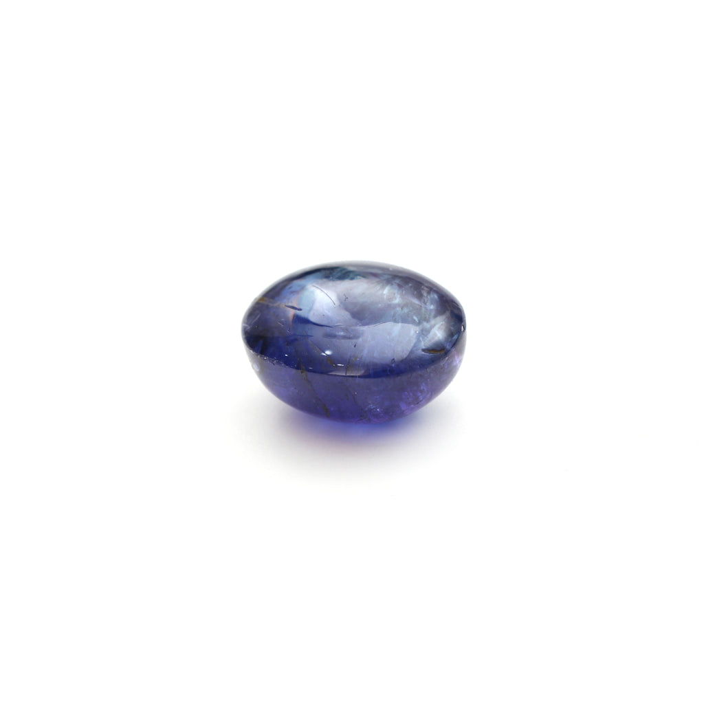 Natural Tanzanite Smooth Oval Loose Gemstone, 16x20 mm, Tanzanite Jewelry Handmade Gift For Women, 1 Piece - National Facets, Gemstone Manufacturer, Natural Gemstones, Gemstone Beads