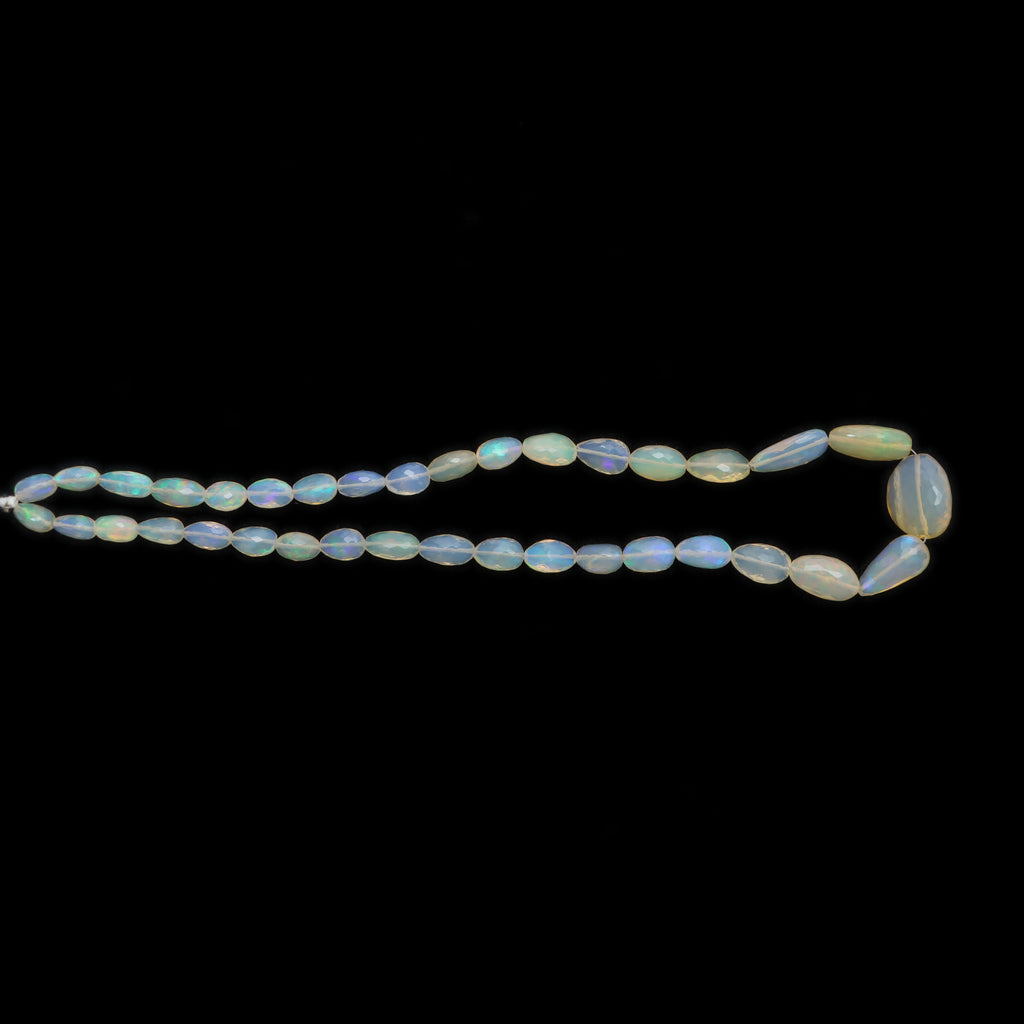 Ethiopian Opal Faceted Tumble Beads