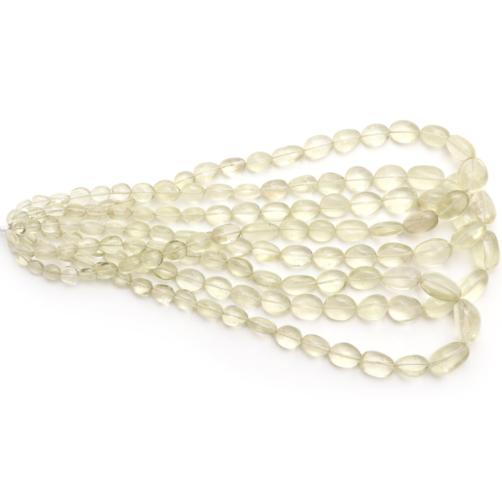 Libyan Desert Glass Smooth Tumble Beads, 6.5x10 mm to 13x18 mm, Libyan Desert Jewelry, 18 Inches Full Strand, Price Per Strand - National Facets, Gemstone Manufacturer, Natural Gemstones, Gemstone Beads, Gemstone Carvings
