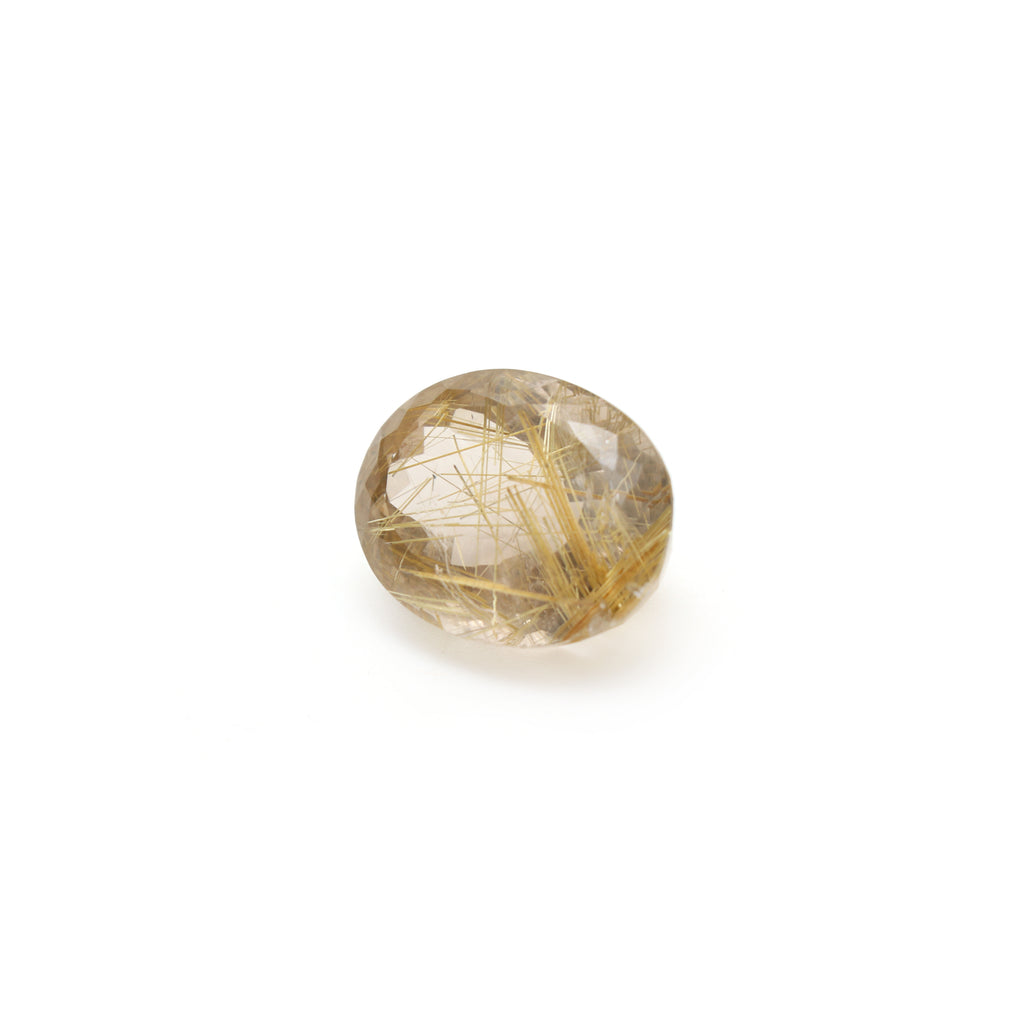 Golden Rutile Faceted Oval Loose Gemstone, 18x24mm, Faceted Cut Gemstone, Gem Quality, Price Per Piece - National Facets, Gemstone Manufacturer, Natural Gemstones, Gemstone Beads, Gemstone Carvings