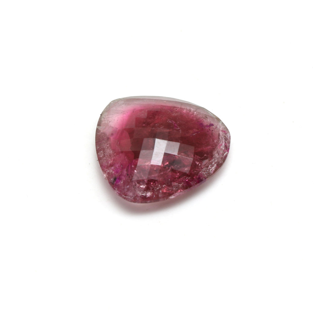 Natural Tourmaline Faceted Organic Loose Gemstone,26x27mm , Checker Board Organic Gemstone, Jewelry Making Gemstone, 1 Pieces - National Facets, Gemstone Manufacturer, Natural Gemstones, Gemstone Beads