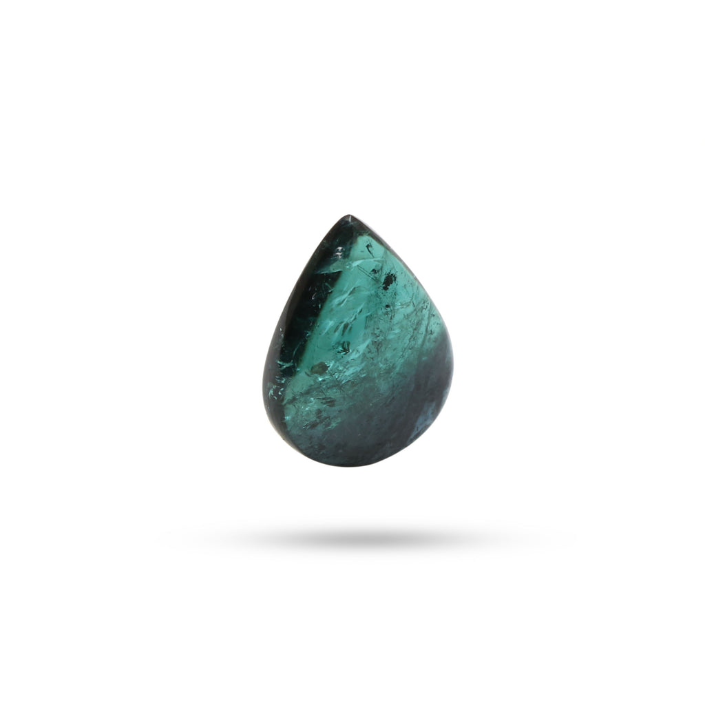Natural Tourmaline Smooth Pear Loose Gemstone, 13x17mm, Cabochon Pear Gemstone, Jewelry Making Gemstone, 1 Pieces - National Facets, Gemstone Manufacturer, Natural Gemstones, Gemstone Beads